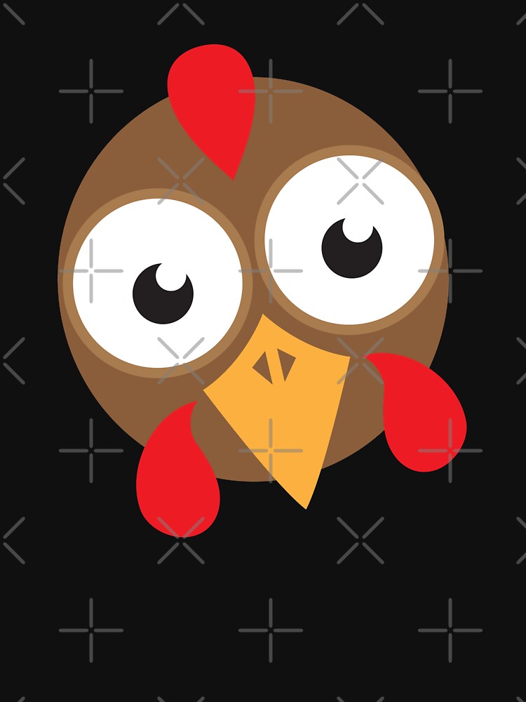goggly eyed turkey face by jazzydevil