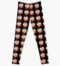 goggly eyed turkey face Leggings
