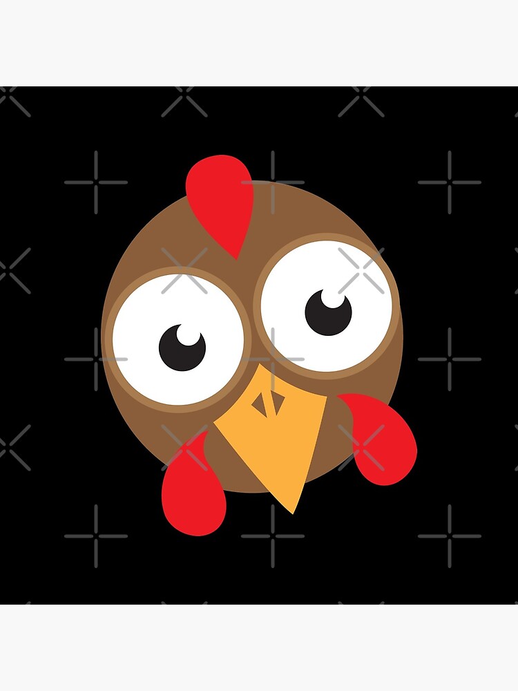 goggly eyed turkey face by jazzydevil