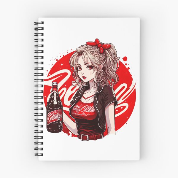 Item preview, Anime Girl Coca Cola Parody designed and sold by NanarodsDesign.
