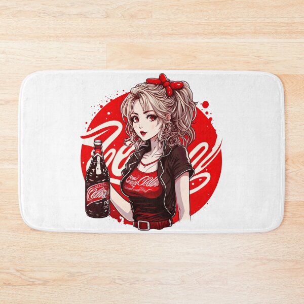 Item preview, Anime Girl Coca Cola Parody designed and sold by NanarodsDesign.