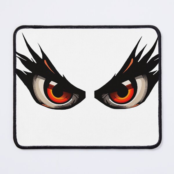 Item preview, Red cartoon eyes with lashes designed and sold by Maryberry96.