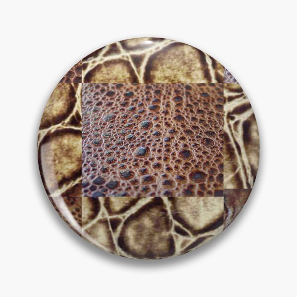 Item preview, Tortoise & Frog Leather Square Pattern Design designed and sold by PPPimp.