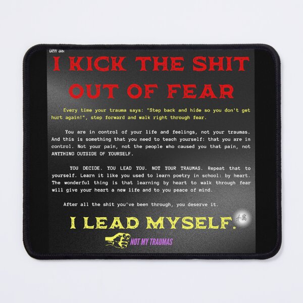 Item preview, Day 35 of the year: I lead myself. Not my traumas. designed and sold by BuddyBoots.
