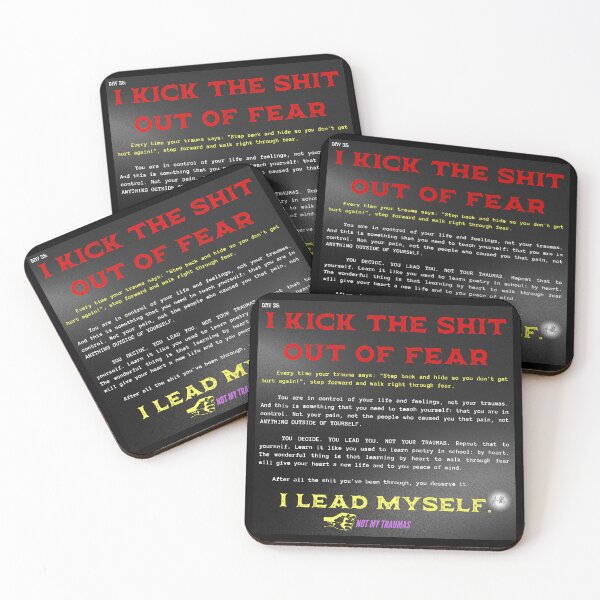 Item preview, Day 35 of the year: I lead myself. Not my traumas. designed and sold by BuddyBoots.