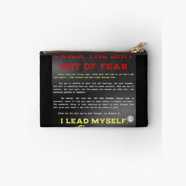 Item preview, Day 35 of the year: I lead myself. Not my traumas. designed and sold by BuddyBoots.