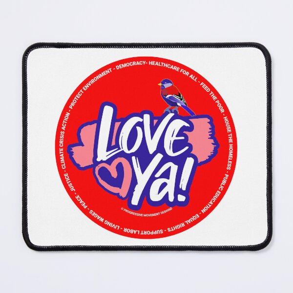 Item preview, PMD00346 Progressive Movement Designs Valentine heart funny Valentines for married or dating progressives  designed and sold by ProgressiveLeft.