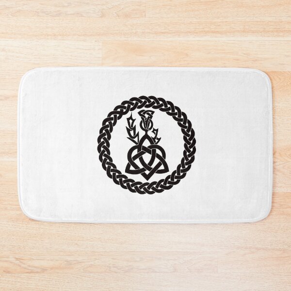Item preview, Celtic knotwork with heart and thistle designed and sold by KyttsyKrafts.