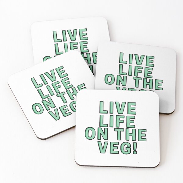 Item preview, Live life on the veg design! designed and sold by faolansforge.