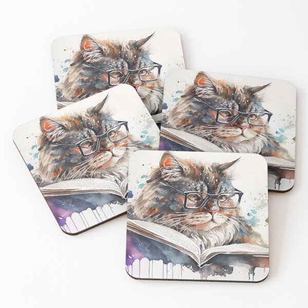 Item preview, Cats Love to Read 2024 designed and sold by happymeldcovers.
