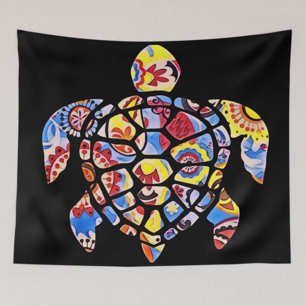 Item preview, Floral Turtle designed and sold by natnat7w.