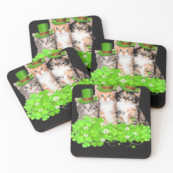Item preview, Three Cat St Patricks Day designed and sold by rosamaria2020.