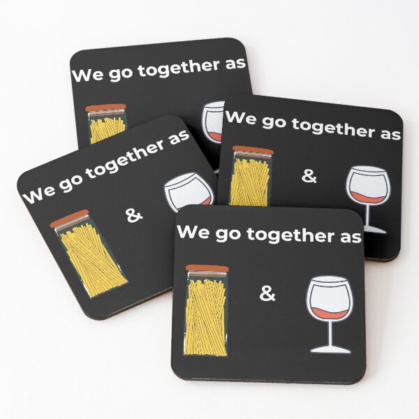 Item preview, We go togeter as Spaghetti & Wine designed and sold by ArtifyAvangard.