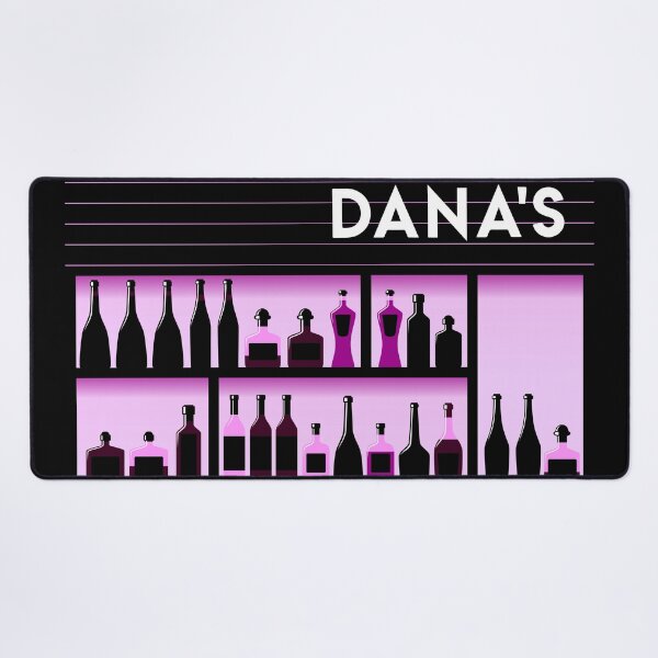 Item preview, Dana's - Lounge Bar for Lesbians - Pink designed and sold by CamIsQueer.