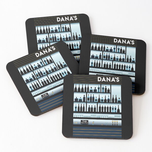 Item preview, Dana's - Lounge Bar for Lesbians - Blue designed and sold by CamIsQueer.