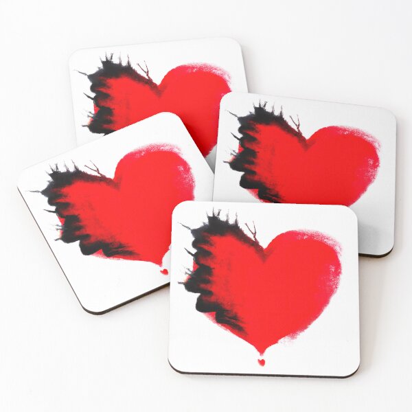 Item preview, The Heart That Loves So Much. Japanese-Scarlet Red designed and sold by ASwissBear.