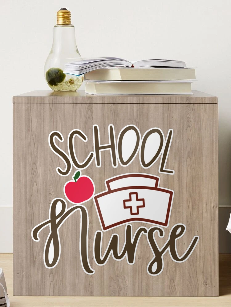 School Nurse Nursing Clinic Medical Stuff School Sticker