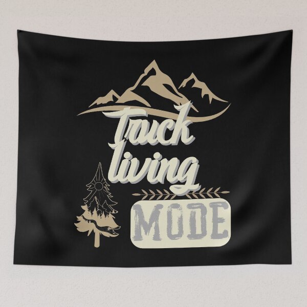 Item preview, truck living mode, forest river sun inside tree pine designed and sold by movie-popcorn.