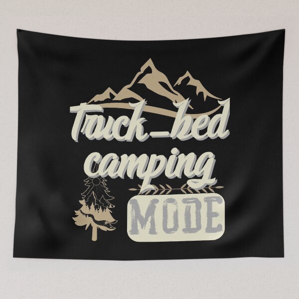 Item preview, truck-bed camping mode, forest river sun inside tree pine designed and sold by movie-popcorn.
