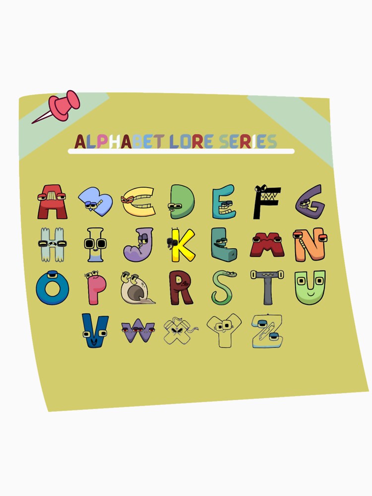 EVOLUTION of New Alphabet Lore (A-Z Full Version) 