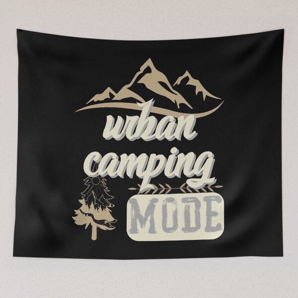 Item preview, urban camping mode, forest river sun inside tree pine designed and sold by movie-popcorn.