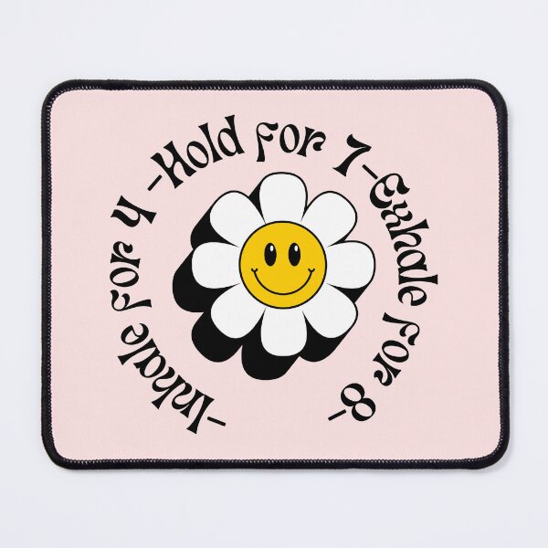 Item preview, In Hale for 4, Hold for 7, Exhale for 8 l Flower designed and sold by GabbyC03.