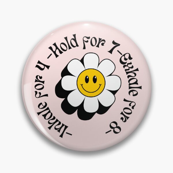 Item preview, En Hale por 4, Sostenga por 7, Exhale por 8 l Flor designed and sold by GabbyC03.