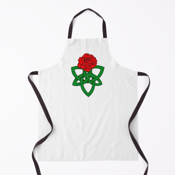 Item preview, Celtic knotwork with red rose designed and sold by KyttsyKrafts.