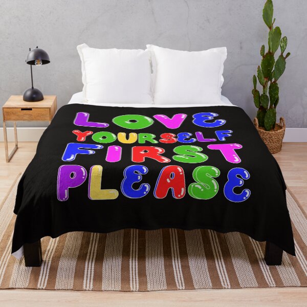 Item preview, LOVE YOURSELF FIRST PLEASE designed and sold by starfishstuff.
