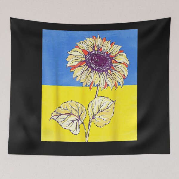 Item preview, Bandera ucraniana de girasol designed and sold by rosamaria2020.