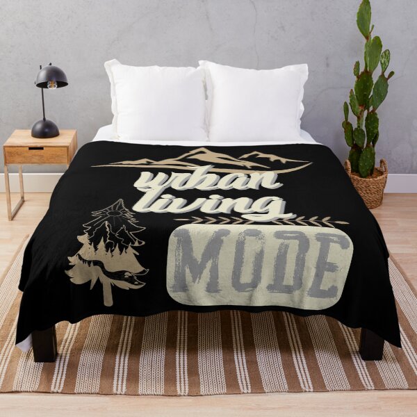 Item preview, urban living mode, forest river sun inside tree pine designed and sold by movie-popcorn.