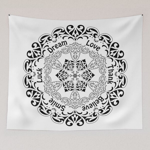 Item preview, Mandala inspirational Words designed and sold by Tal Art.