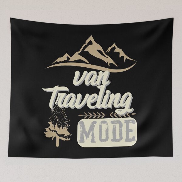 Item preview, van traveling mode, forest river sun inside tree pine designed and sold by movie-popcorn.