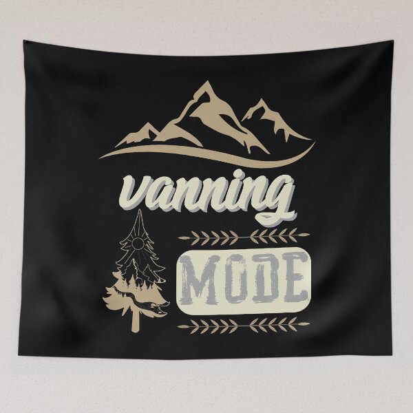 Item preview, vanning mode, forest river sun inside tree pine designed and sold by movie-popcorn.