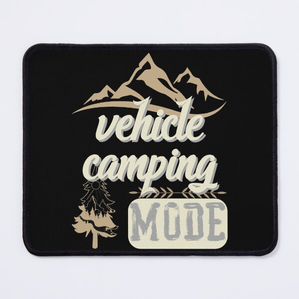Item preview, vehicle camping mode, forest river sun inside tree pine designed and sold by movie-popcorn.