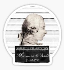 Marquis de Sade Sticker