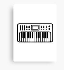 Keyboard piano Instrument Canvas Print