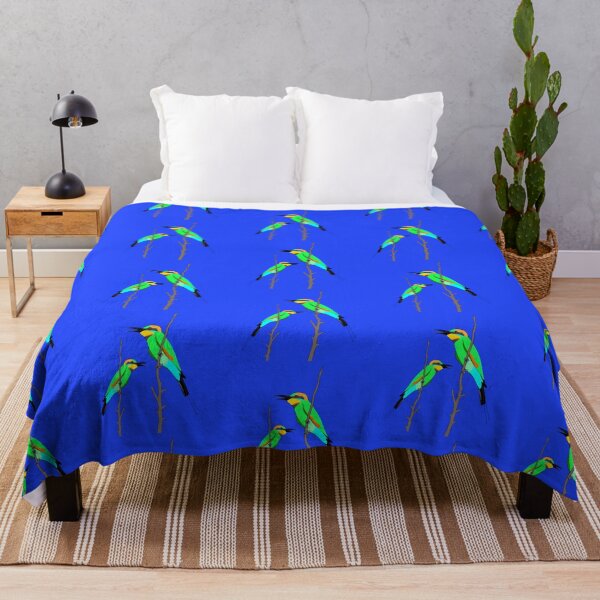 Item preview, Rainbow Bee-eater square panel designed and sold by CairnsBirders.