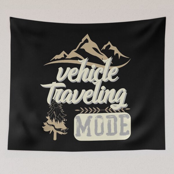 Item preview, vehicle traveling mode, forest river sun inside tree pine designed and sold by movie-popcorn.