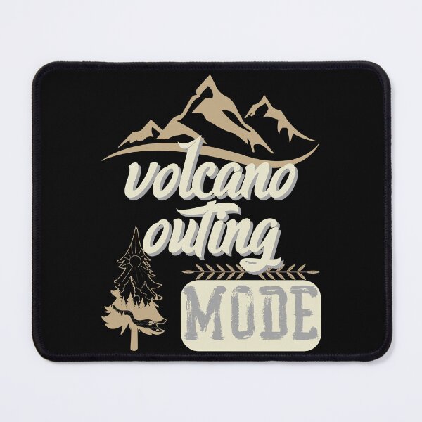 Item preview, volcano outing mode, forest river sun inside tree pine designed and sold by movie-popcorn.