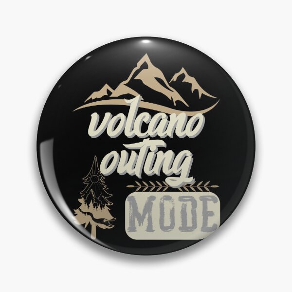 Item preview, volcano outing mode, forest river sun inside tree pine designed and sold by movie-popcorn.