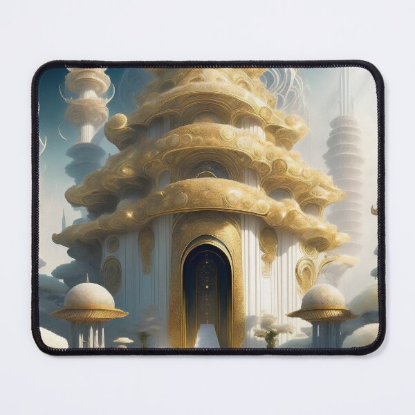 Item preview, The Empress' Swirling Gardens Space Metropolis The Temple of Truth Is White designed and sold by entwithanaxe.