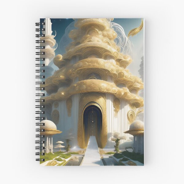 Item preview, The Empress' Swirling Gardens Space Metropolis The Temple of Truth Is White designed and sold by entwithanaxe.