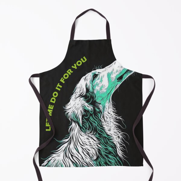 Item preview, LET ME DO IT BORZOI designed and sold by moroccan-stret.
