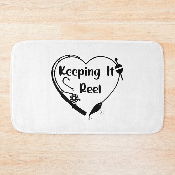 Item preview, FISHING QUOTE | KEEPING IT REEL | FISHING QUOTE SAYING | FISHING LOVER designed and sold by YourMinimalist-.