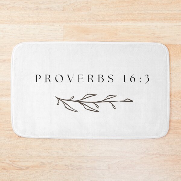 Item preview, Proverbs 16:3 designed and sold by successmom.