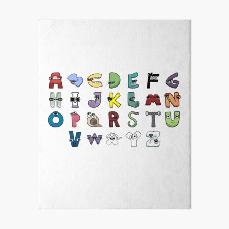 M ALPHABET LORE Art Board Print for Sale by Totkisha1