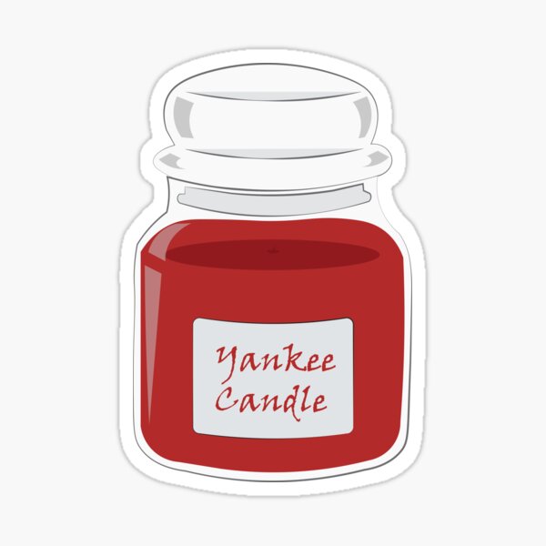 Vista previa del artículo con la obra «Yankee Candle de arte digital dibujado a mano», diseñado y vendido por DigiPicStock.