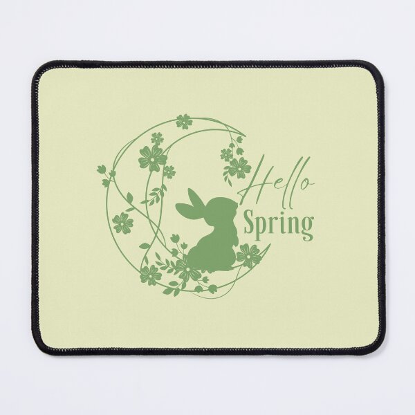 Item preview, Bunny Hello Spring Design for the Fresh New Spring and Easter designed and sold by tranquilbeach.