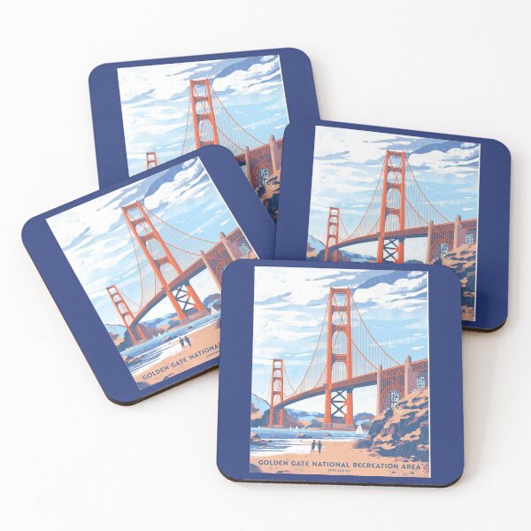 Item preview, golden gate national recreation area designed and sold by Broken Antler Designs .